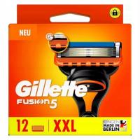 GILLETTE FUSION 5 WKŁADY NOŻYKI OSTRZA DO MASZYNKI 12szt