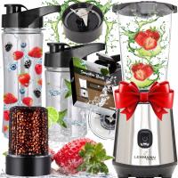 Blender kielichowy Lehmann LEHMANN_SMOOFit 300 W srebrny/szary