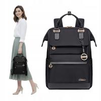 Рюкзак сумка женская черная городская удобная для ноутбука 15,6 для работы учебы