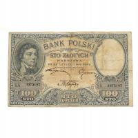 Polska , II RP - Bank Polski - 100 zł Kościuszko 1919 ser. SA