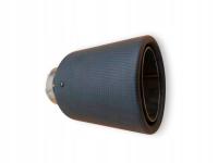 Nakładka Okrągła Pełna Wydechu Obejma Pojazdu Wlot 57 mm Wylot 100 mm