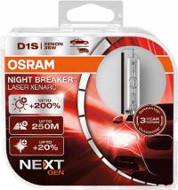 D1S OSRAM NIGHT BREAKER LASER XENARC +200% 2SZT
