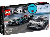 LEGO Speed Champions 76909 Mercedes-AMG F1 W12 + 2 x brelok LEGO - GRATIS