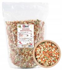 WARZYWA SUSZONE 1kg Naturalne mieszanka warzyw kostka