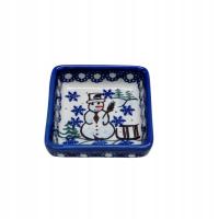 Керамическая миска для соуса керамика Болеславец