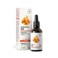 AURA HERBALS Witamina D3 2000 IU FORTE, MCT krople 50ml