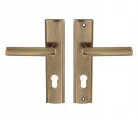 НАРУЖНАЯ ДВЕРНАЯ РУЧКА MIRO 72MM ДЛЯ ВСТАВКИ ЛЕВАЯ ПАТИНА