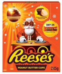 Риз адвент календарь арахисовое масло для подарка Рождество Санта Клаус 240 г