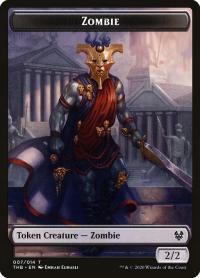 MtG: Zombie Token (Black 2/2) (xTHB)