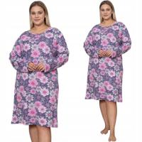 Morella женская ночная рубашка с длинным рукавом до колена