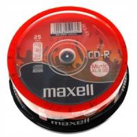 Диски Maxell XL-II 80 Минут CD-R AUDIO 25шт cake