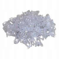 Plastikowe spinki klipsy dla roślin transparentne 50szt