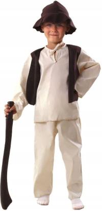 7-8 LAT PASTUSZEK KOSTIUM PRZEBRANIE STRÓJ PASTUSZKA NA JASEŁKA 120/130 CM