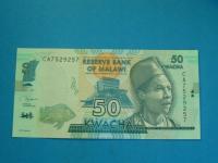 Malawi Banknot 50 Kwacha 2020 UNC P-64g RADAR