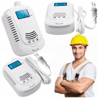 Wykrywacz Czadu GAZ ZIEMNY CZAD LPG 3w1