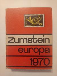 ZUMSTEIN 1970 - EUROPA *jak MICHEL*katalog znaczków 1204 str. DUŻY FORMAT !