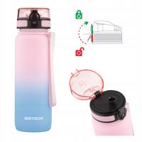 BUTELKA BIDON NA WODĘ 800ml TRITAN Z SITKIEM USTNIKIEM UCHWYTEM BPAfree