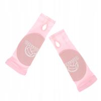 1 PARA RÓŻOWYCH RĘKAWÓW Z OCHRONĄ NA RAMIONA DO SIATKÓWKI