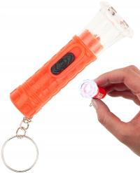 Брелок светодиодный фонарик смешанный цвет 7 см