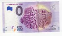 Włochy 0 euro 2019 Leonardo da Vinci