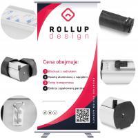 ROLL-UP 85x200cm UV печатный картридж ROLLUP BlockOut 330G премиум прочный