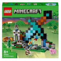 LEGO MINECRAFT BASTION MIECZA CREEPER ŚWINIA 21244