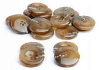 Guziki do płaszczy JOWISZ 20 sztuk, do żakietu