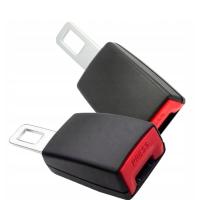 2× Przedłużacz pasa bezpieczeństwa adapter przedłużka przelotka klamra x2