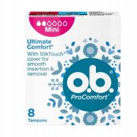O.B. ProComfort Mini Tampony, 8 szt.