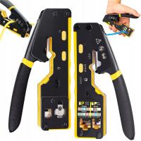 Zaciskarka Nobitech do wtyków RJ45/RJ12 wielofunkcyjna ze stalą walcowaną