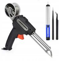 60W ТРАНСФОРМАТОР ПАЯЛЬНИК ПИСТОЛЕТ С ПОДАЧИ ОЛОВА КОМПЛЕКТ