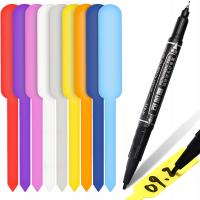 ETYKIETY DO ROŚLIN 12cm TABLICZKI OGRODOWE KOLOROWE ZESTAW 100szt 1,5x12cm