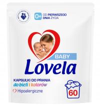 Lovela Baby детские гипоаллергенные капсулы для стирки белого цвета 60 шт