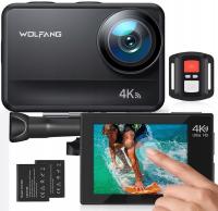 KAMERA SPORTOWA WOLFANG GA400 4K 20MP WIFI 60FPS 40M EIS Dotykowy Mikrofon
