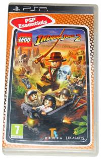 Lego Indiana Jones 2 - gra na konsole Sony PSP.