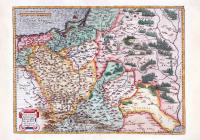Mapa Polski i LItwy - 1570 - Wacław Grodecki vel Grodziecki - 30x21