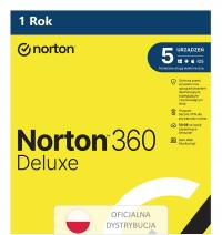 Norton антивирус Norton 360 Deluxe 2024 5 ст. / 12 месяцев ESD