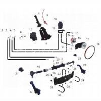 Wspomaganie układu kierowniczego Ursus C-330 Agro Bis siłownik orbitrol
