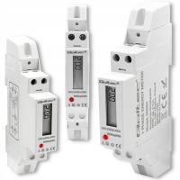 Однофазный счетчик счетчик энергии на DIN 230V 30A LCD 1P