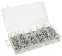 NITY ZRYWALNE ZESTAW 400 NITÓW TRZPIENIEM STALOWYM