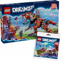 LEGO DREAMZzz Dinorobot Coopera C-Rex 71484 + Pajęcza ucieczka 30636