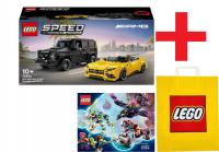 LEGO Speed Champions 76924 Mercedes-AMG G 63 i Mercedes-AMG SL 63 + GRATIS