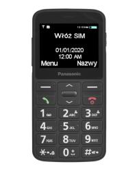 Telefon Dla seniora PANASONIC KX-TU160 Czarny