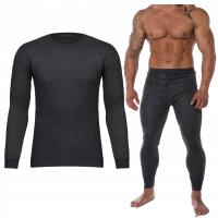 Markal Kalesony męskie podkoszulek termiczne podkoszulka szary