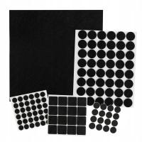 ВОЙЛОЧНЫЕ ПОДУШЕЧКИ ДЛЯ СТУЛЬЕВ, МЕБЕЛЬНЫЕ НОЖКИ, НАБОР ИЗ 133 ШТ., ВОЙЛОК