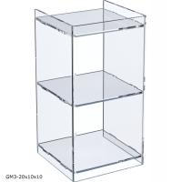 Витрина из оргстекла 20x10x10cm для выставки, коллекция минеральных дисплеев