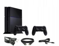 Konsola Sony PlayStation 4 Ps4 500GB + PAD x2 + OKABLOWANIE ZESTAW