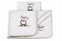 Texpol бамбуковое полотенце Панда 45x100 500 г экрю
