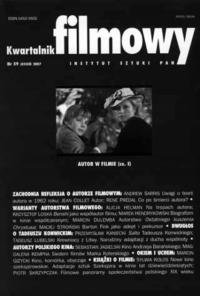 Kwartalnik filmowy Numer 59 / 07