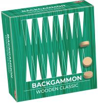 Tactic Wooden Classic - Backgammon